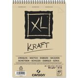 Canson XL Kraft Eskiz Defteri 90 gr. A5 40 Sayfa