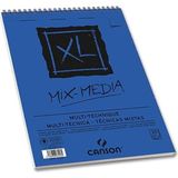 Canson Xl Mix Media A4 Üstten Spiralli Çok Amaçlı Sanatsal Defter 300GR 30 Yaprak