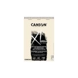 Canson Xl Sand Grain Natural Üstten Spiralli Kumlu Çok Amaçlı Çizim Defteri A3 160gr 40 Yaprak