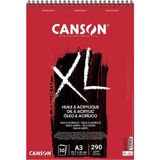 Canson xl Spiralli Yağlı Boya ve Akrilik Boya Defteri 290 gr A3 30 Yp.