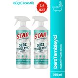 CanStar 2'li Derz Temizleyici Sprey 950 ml – Güçlü Derz ve Leke Sökücü (Banyo/Mutfak/Zemin)