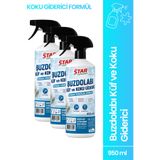 CanStar 3'lü Buzdolabı Küf ve Koku Giderici Temizlik Spreyi 950 ml