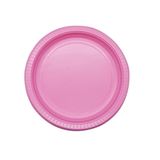 Cansüs 25li Tek Kullanımlık Plastik Tabak Pembe