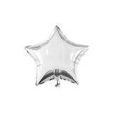 Cansüs 45 cm Gümüş Yıldız Folyo Balon
