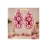 Cansüs Can Süs 10 adet Metalik Balon-Pembe