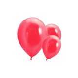 Cansüs Metalik Kırmızı Balon 30 Cm 12 Inch 50li