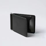 ÇANTA %100 El İşçiliği Hakiki Deri Para Maşalı Erkek Cüzdanı Klipsli Mini Kartlık 7x12 cm VYH-99YTTEWR