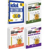 Çanta 2025 6. Sınıf İdol Konu Özetli Matematik + Türkçe + Fen + Sosyal Öğreten Defter Seti 4 Kitap Güncel Müfredat