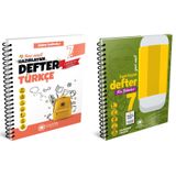 Çanta 2025 7. Sınıf Türkçe + Fen Bilimleri Hazırlayan Defter Seti 2 Kitap