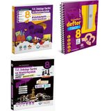 Çanta 2025 8. Sınıf Lgs İnkılap Bilgiler Etkinlikli Soru + Kazandıran Defter + Kazanım Deneme Seti 3 Kitap