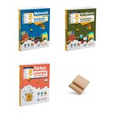 Çanta 8. Sınıf 2027 LGS Matematik Fen ve Türkçe Etkinlik Soru Bankası 3lü Set + Telefon Standı
