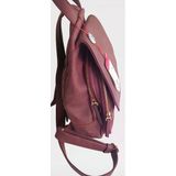 Çanta 90214 Los Angales Polo Club Model 6411 Fuşya Suni Deri El Yapım