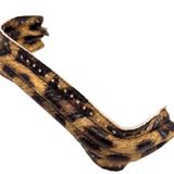 Çanta Aksesuar 20 cm Suni Derili Leopar Renk Gizli Çanta Bursu