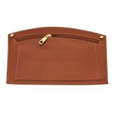 Çanta Aksesuar 24x15 cm Taba Renk Troklu Suni Deri Cep Light Gold Metalli