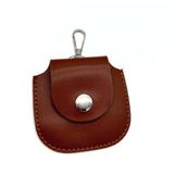 Çanta Aksesuar 8.5x8 cm cm Taba Renk Kancalı Suni Deri Cep