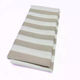 Çanta Aksesuar 90x50 cm Duck Astarlık Kumaş Açık Vizon Çizgili