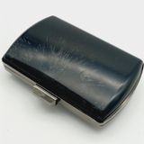 Çanta Aksesuar Abiye Çanta Kalıbı Oval Kenar Füme Metal