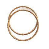 Çanta Aksesuar Bambu Görünümlü Plastik Çanta Sapı B4
