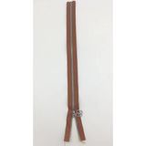 Çanta Aksesuar Başlıklı Fermuar 40 Cm Gümüş Metal Taba