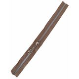 Çanta Aksesuar Başlıklı Fermuar 40 Cm Gümüş Metal Vizon