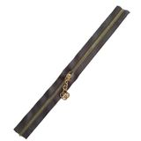 Çanta Aksesuar Başlıklı Fermuar 40 Cm Light Gold Metal Koyu Vizon
