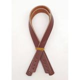 Çanta Aksesuar Gerçek Deri 35X1.2 Cm Kızıl Kahve Renk Çanta Sapı