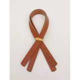 Çanta Aksesuar Gerçek Deri 35X1.2 Cm Taba Renk Çanta Sapı