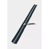Çanta Aksesuar Gerçek Deri Başlıklı Siyah Fermuar 40 Cm Gümüş Metal