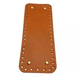 Çanta Aksesuar Gerçek Deri Taba 30X12 cm Dikdörtgen Light Gold Metalli Çanta Tabanı