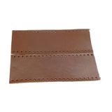 Çanta Aksesuar Kızıl Kahve Gerçek Deri Tutma Sapı 18X6 Cm Simit Sap