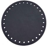 Çanta Aksesuar Lacivert Renk 16 Cm Yuvarlak Taban Plaka