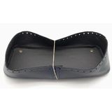 Çanta Aksesuar Lacivert Suni Deri 28x13 cm Yüksek Çanta Tabanı Light Gold Metalli