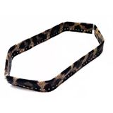 Çanta Aksesuar Leopar Renk Derili Metal Çanta Ağzı 33 Cm