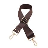 Çanta Aksesuar Polyester Kolon 120X4 Cm Kahverengi Light Gold Metalli