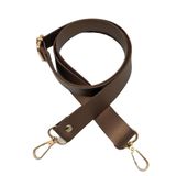 Çanta Aksesuar Suni Deri Ayarlı Çanta Sapı 120X2.4 Cm Bakır Light Gold Metal