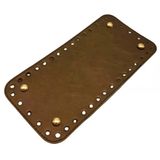 Çanta Aksesuar Suni Deri Bakır Renk Dikdörtgentaban 25X12 Cm Light Gold Metalli