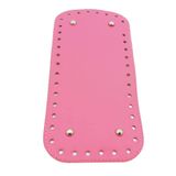 Çanta Aksesuar Suni Deri Fuşya Renk 25X12 cm Dikdörtgen Çanta Tabanı