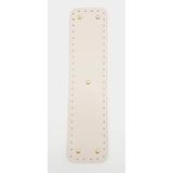 Çanta Aksesuar Suni Deri Krem Renk 40x10 cm Dikdörtgen Çanta Tabanı Light Gold Aparatlı