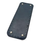 Çanta Aksesuar Suni Deri Lacivert Renk 30X12 cm Dikdörtgen Çanta Tabanı (Gümüş Aparatlı)