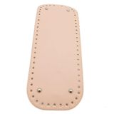 Çanta Aksesuar Suni Deri Pudra Renk 32X12 cm Dikdörtgen Çanta Tabanı