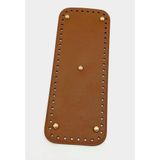 Çanta Aksesuar Suni Deri Taba Renk 30X12 cm Dikdörtgen Çanta Tabanı (Light Gold Aparatlı)