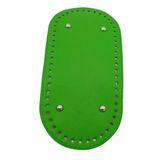 Çanta Aksesuar Suni Deri Yeşil Renk 25X12 cm Oval Çanta Tabanı