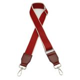 Çanta Aksesuar Suni Derili Polyester Kolon 120X4 Cm No:4 Gümüş Metalli
