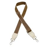 Çanta Aksesuar Suni Derili Polyester Kolon 120X4 Cm No:8 Gümüş Metalli