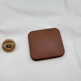 Çanta Aksesuar Vizon Renk 5x4.5 cm Mıknatıslı Mat Kilit