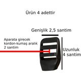 Çanta Ayar Tokası Kambur Develi Toka Sırt Çanta Toka Aparatı Plastik Çanta Tokası Klipsli Ayarlı Toka Geçmeli Çanta Aksesuar Boy Ayarlama Aparatı 4 Adet Kordon Giren Aralık 2 Santim