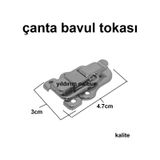 Çanta Tokası Bavul Kilidi Dolap Kilidi Mandallı Kilit