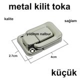 Çanta Tokası Valis Tokası Bavul Kilidi Hobi Kilit Küçükkk