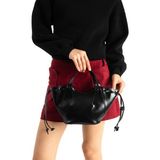 Çanta Trend *** Amora Model Siyah Kadın El ve Omuz Çantası