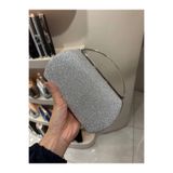 Çanta Trend D Model Kadın Zincir Askılı Abiye Çanta Uzun Zinciri Mevcuttur